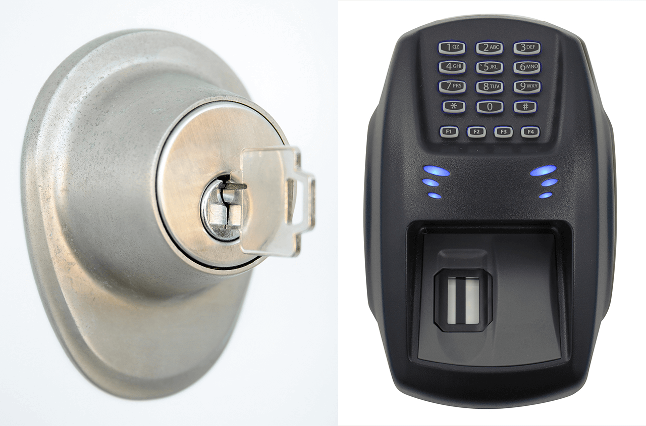 What's the Difference between a Keyless Lock and a Traditional Lockset?